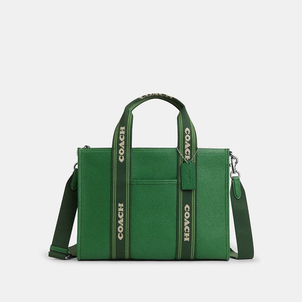 Coach Smith Tote Bag Kelly Green